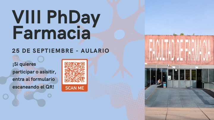 VIII PhDay Facultad de Farmacia UCM - 25 de septiembre de 2025